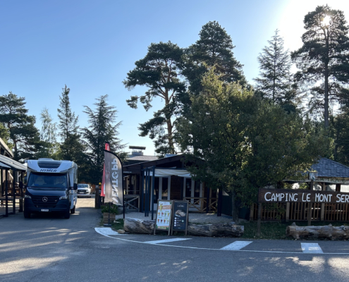 Campingplatz le Mont Serein auf 1'400 m