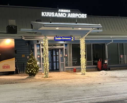 Ankunft Kuusamo