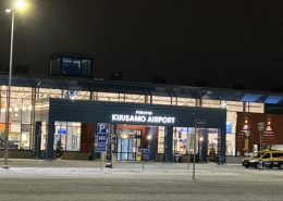 Flugplatz Kuusamo aussen