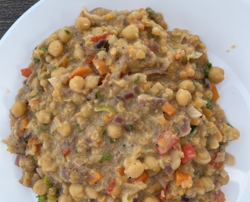 Kichererbsen-Linsencurry