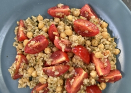 Kichererbsen Reis mit Tomaten